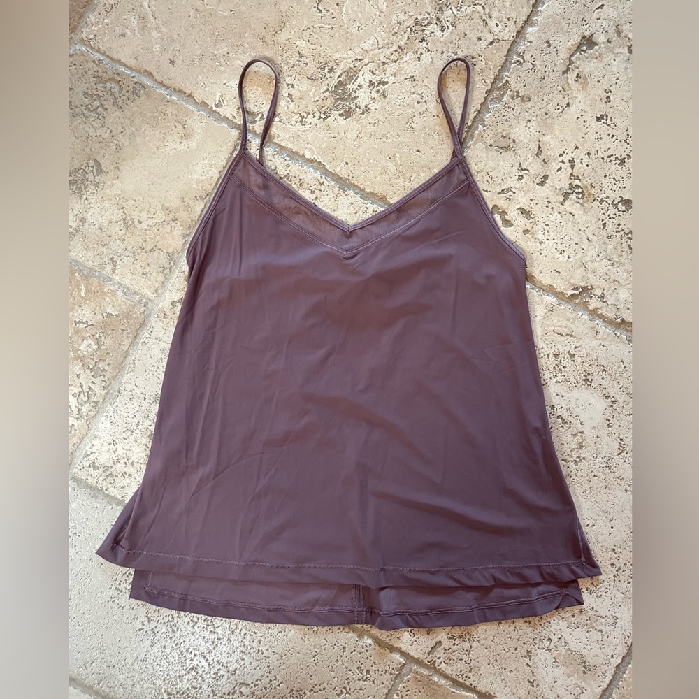 Lululemon Strappy Tie Back Tank
Lavender Color Size 2